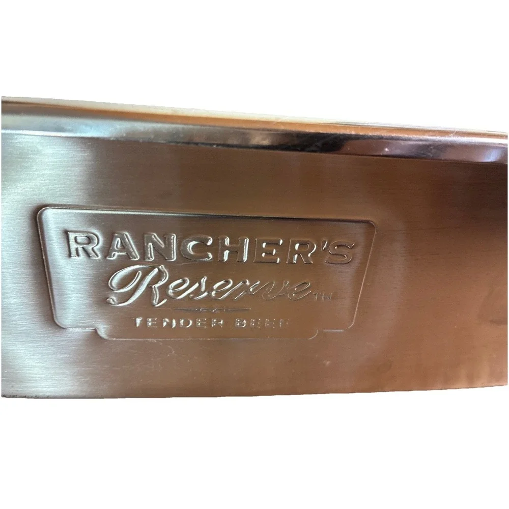 Rancher's‎ Reserve Tender Beef Roaster Pan Stainless Steel 16x12x3.5